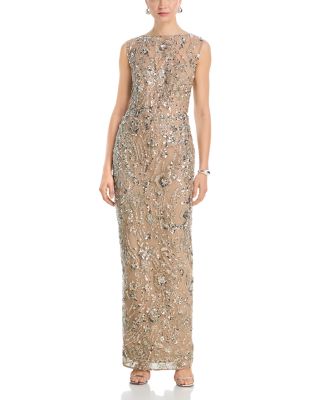 Violet Silver Maxi Dress