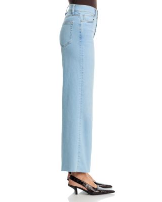 Le Slim Palazzo High Rise Jeans in Hush Raw After
