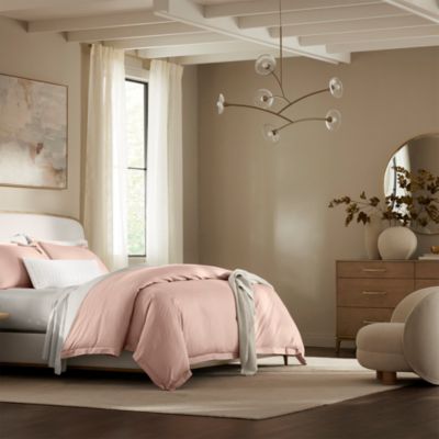 Percale Hemmed Bedding Collection