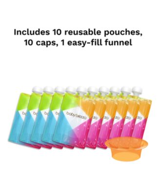 Baby Food Pouches, 10 Pack
