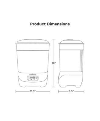One Step™ Baby Bottle Sterilizer And Dryer Advanced - Electric Steam Sterilizer With HEPA Filter