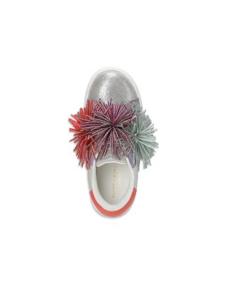 Girls' Mini Laney Fringed Leather Sneakers - Toddler, Little Kid, Big Kid