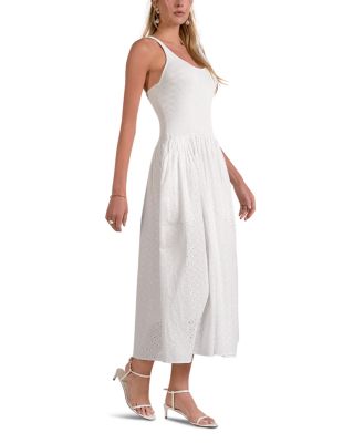 Mixed Media Maxi Dress