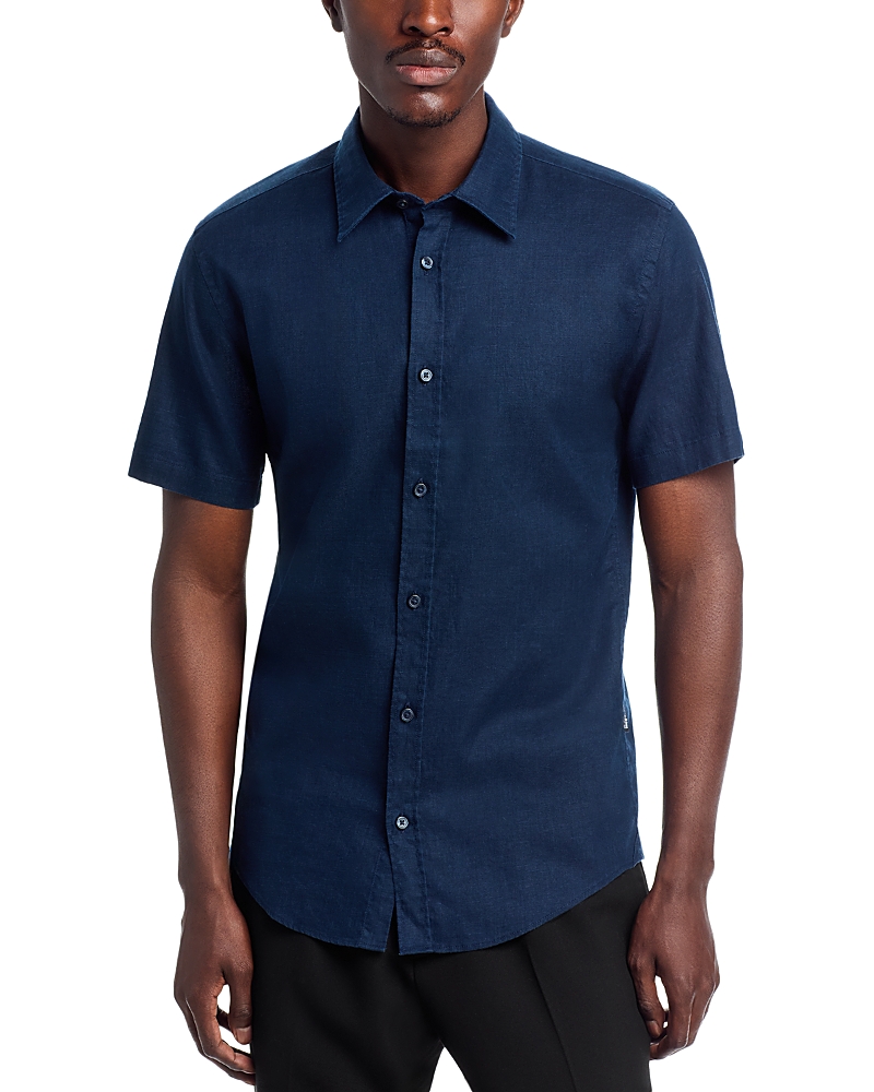Boss Roan Slim Fit Kent Collar Shirt