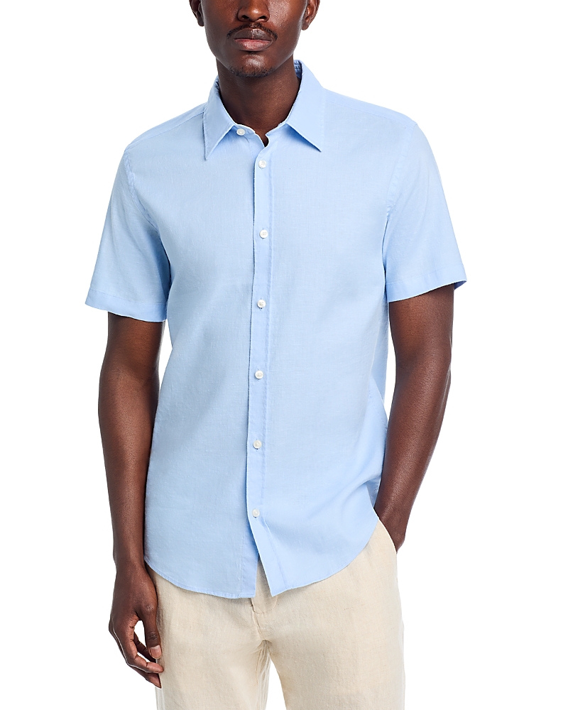 Boss Roan Slim Fit Kent Collar Shirt