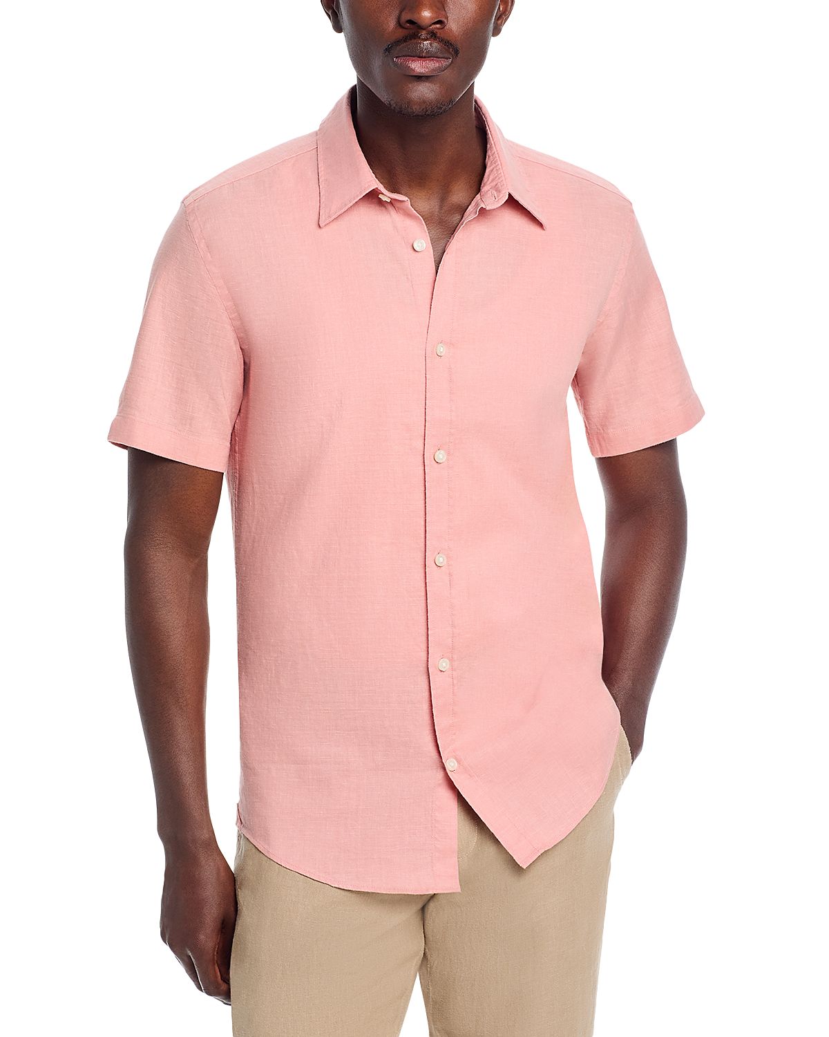 Boss Roan Slim Fit Kent Collar Shirt