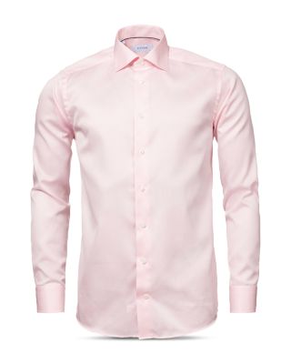 Contemporary Fit Solid Signature Twill Shirt 