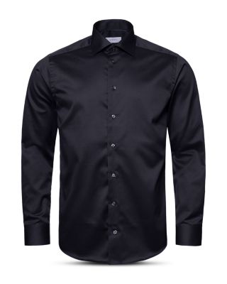 Slim Fit Solid Signature Twill Shirt