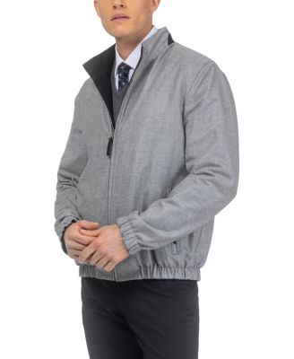  Men's Nubuck Jacket Reversible to Cashmere & Wool Crafted From Loro Piana