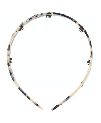 Alexandre De Paris Plaisance Acetate Headband In Neutral