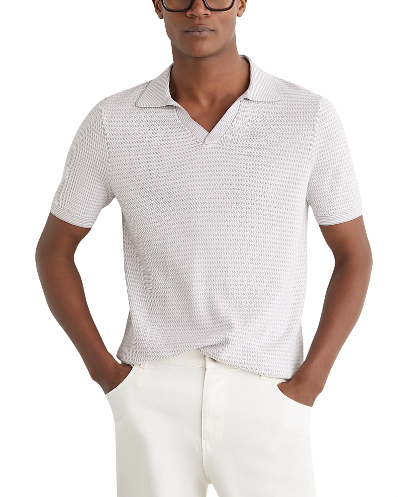 Reiss Regular Fit Open Collar Polo Shirt