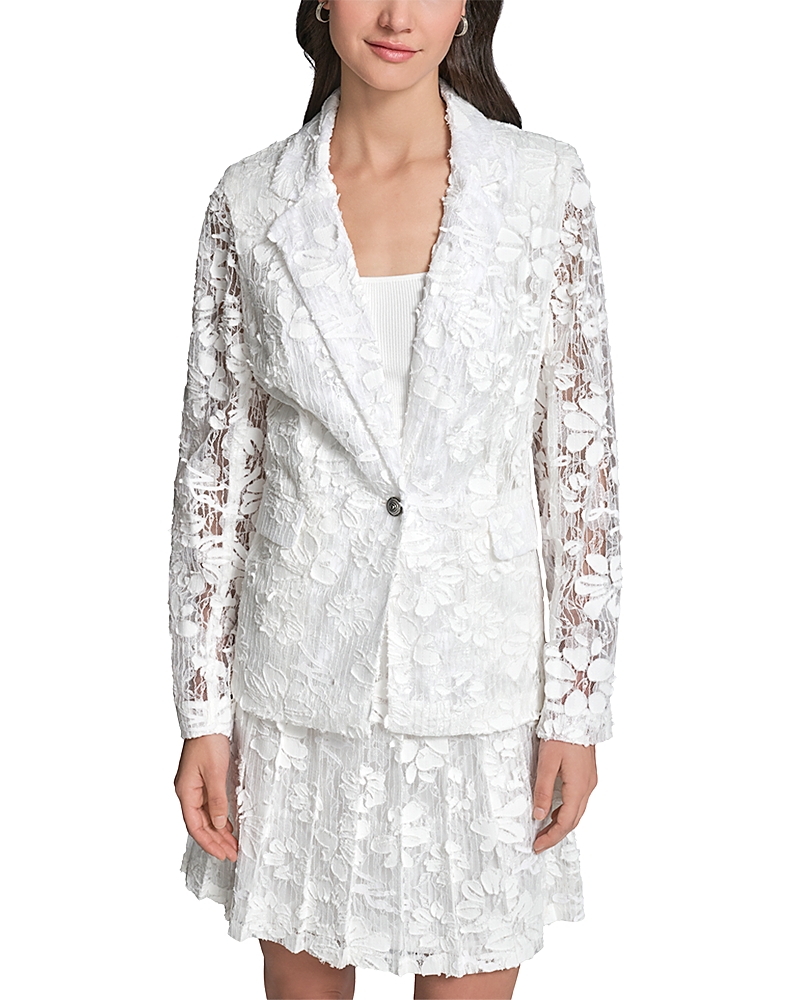 Karl Lagerfeld Paris Lace Blazer