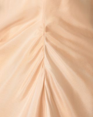 Pongee Silk Maxi Dress