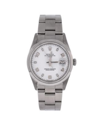  Oyster Perpetual Date Automatic Watch in Stainless Steel 34mm