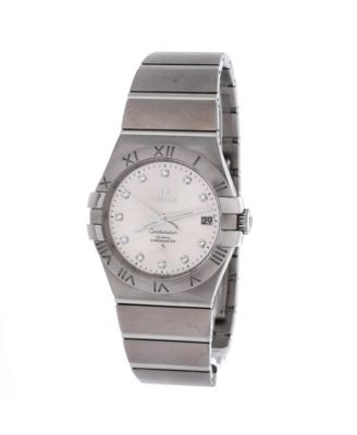  Constellation Co-Axial Chronometer Automatic Watch in Stainless Steel with Diamond Markers 35mm