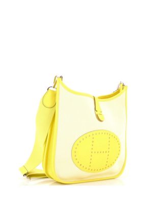 PM Evelyne Bag Gen III Toile and Leather