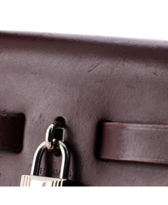 31 Herbag Zip Leather and Toile