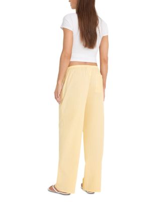 Poplin Pull On Pants