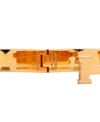 Narrow Clic H Bracelet Enamel