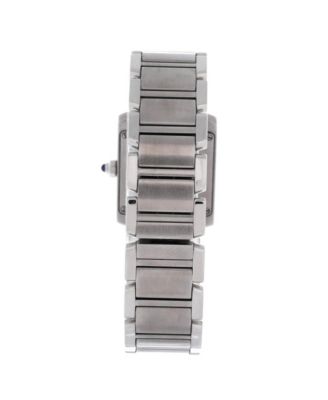  Tank Francaise Quartz Watch in Stainless Steel 20mm