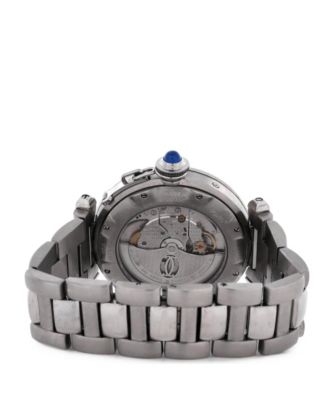  Pasha de Cartier GMT Power Reserve Automatic Watch in Stainless Steel 38mm