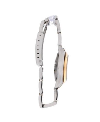  Oyster Perpetual Automatic Watch in Stainless Steel and Gold 24mm