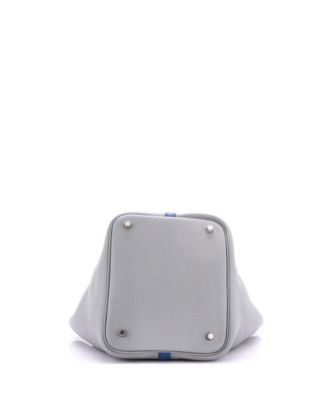 MM Bicolor Picotin Lock Bag Clemence with Swift