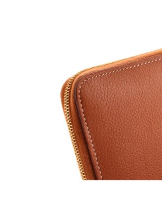 Zipengo II Chaine d'Ancre Zip Wallet Leather