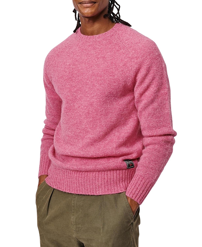 Aubin Prestwick Shetland Crew Neck Sweater