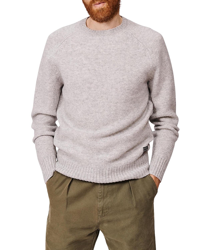 Aubin Prestwick Shetland Crew Neck Sweater