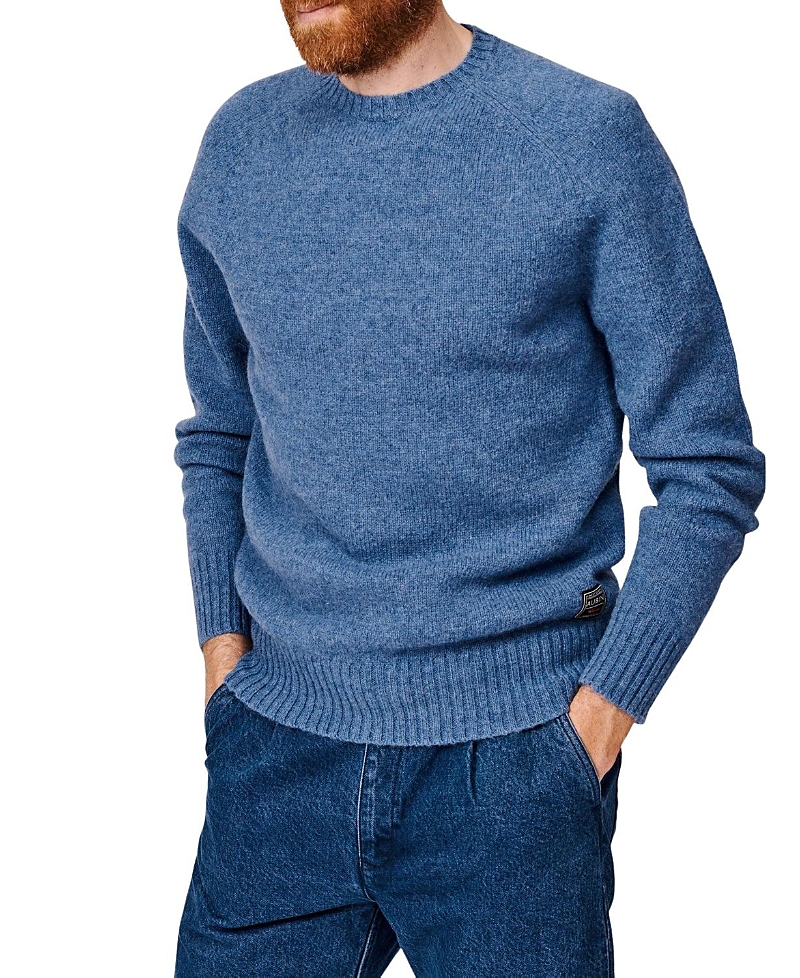 Aubin Prestwick Shetland Crew Neck Sweater