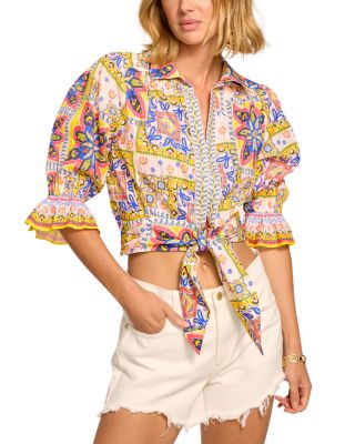 Zola Cropped Blouse