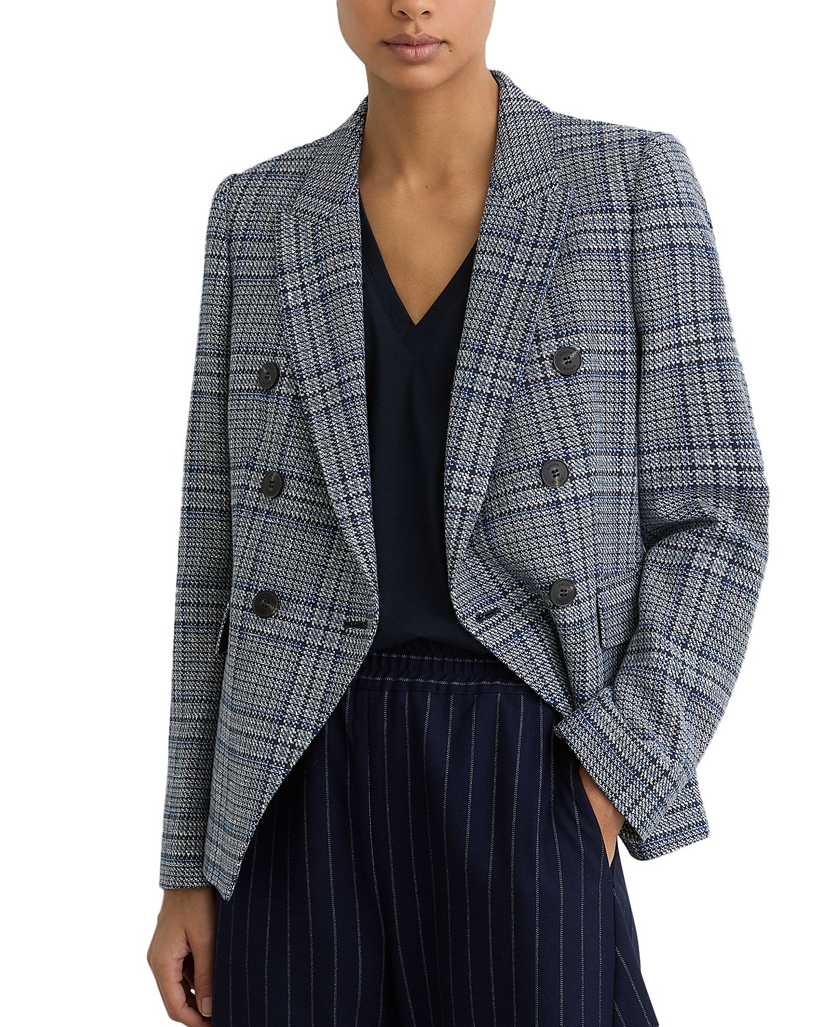 Reiss Larissa Double Breasted Blazer