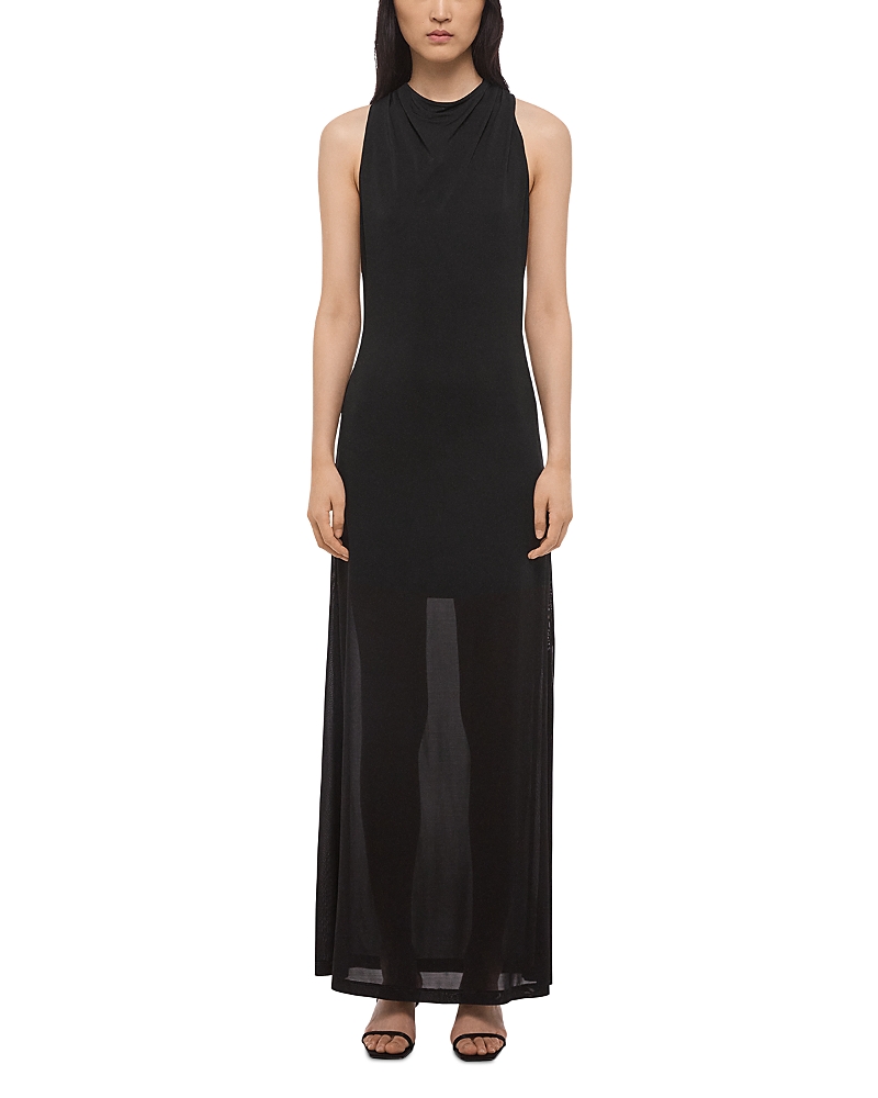 Helmut Lang Low Back Cowl Neck Dress