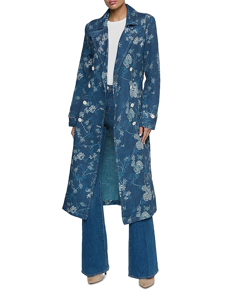 L'Agence Bradley Linen Trench Coat