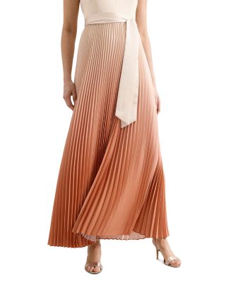 Sloane Orange Cross Front Midaxi Dress