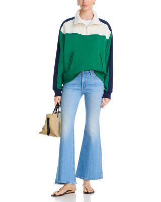 Lil Doozy Mid Rise Wide Leg Jeans in Room Service