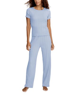 Pointelle Knit Pants