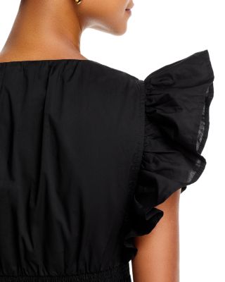 Flutter Sleeve Mini Dress - Exclusive