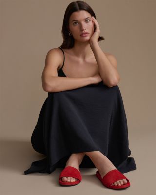 Women's Lyle Suede Slide Sandals