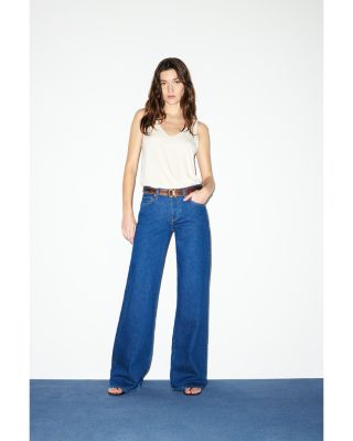 Wide Leg Jeans in Dark Star