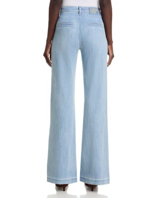 Eden High Rise Wide Leg Jeans in Light Indigo