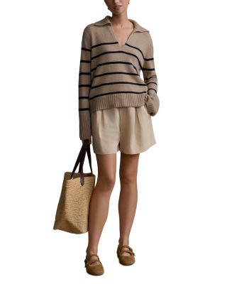 Frances Cashmere Collared Sweater