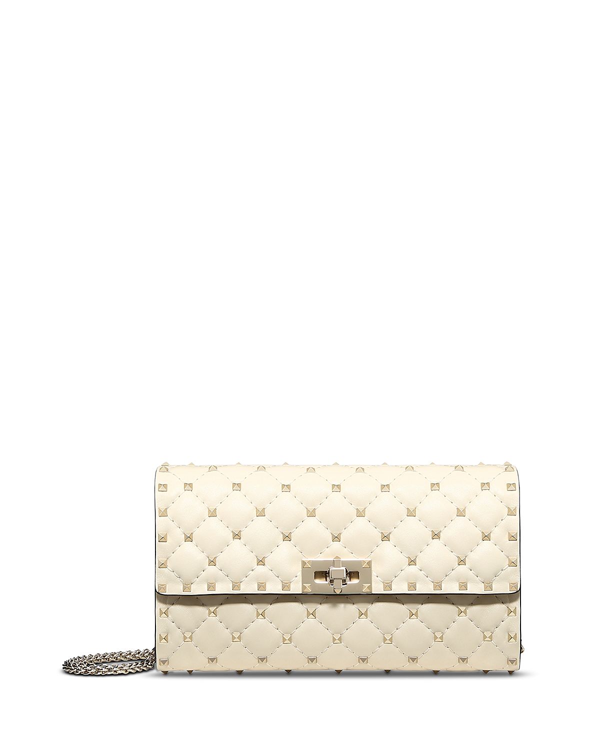 Valentino Garavani Rockstud Spike Embellished Leather Shoulder Bag