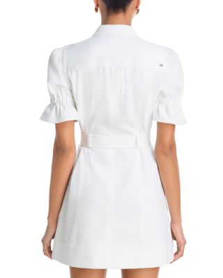 White Denim Holly Dress