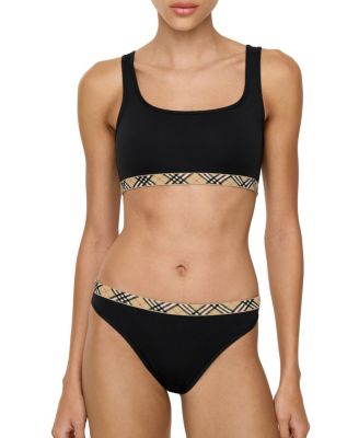 Check Trim Bikini Briefs