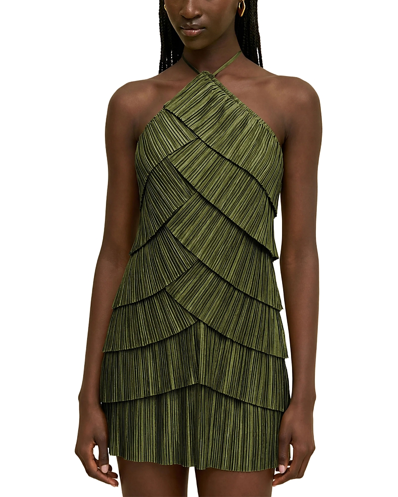 Cult Gaia Varsha Tiered Mini Dress