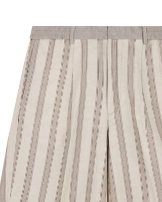 Bermuda Regular Fit Stripe Shorts