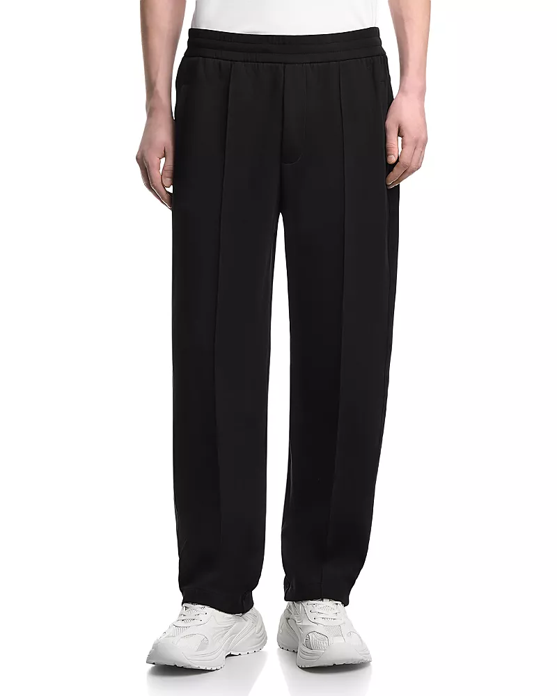Emporio Armani Regular Fit Double Jersey Trousers