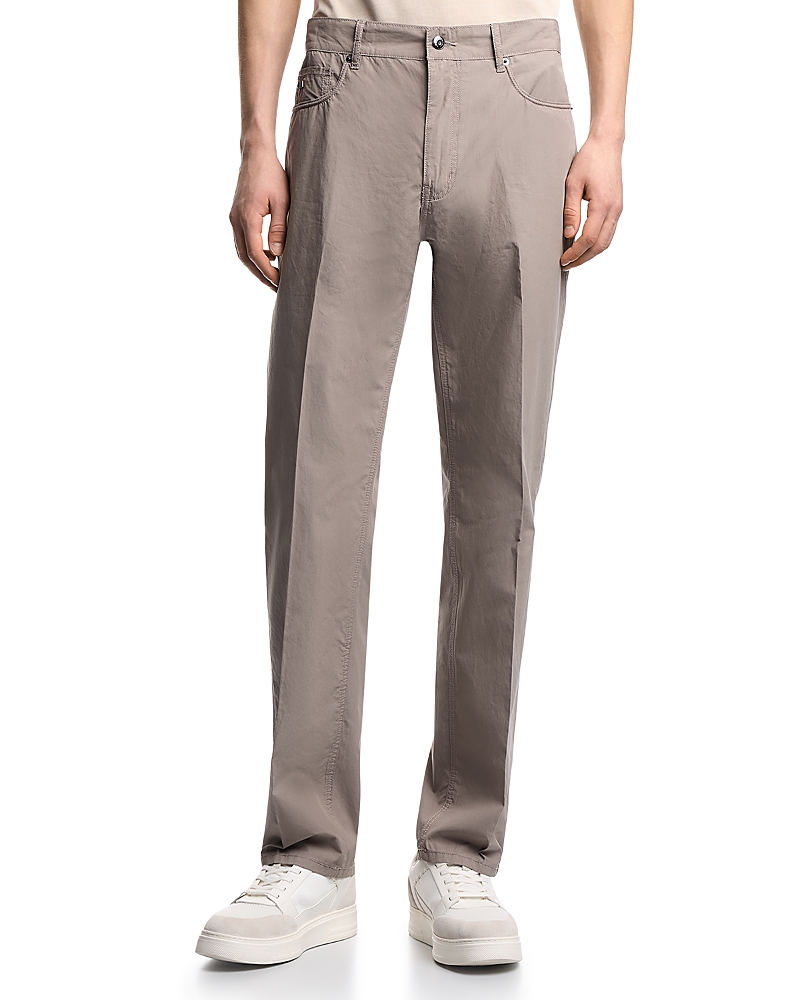 Emporio Armani Straight Fit Vintage Khaki Pants